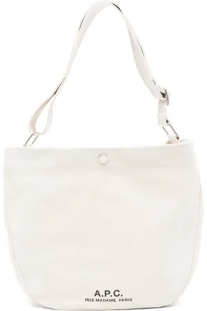 A.P.C. Dames, Tassen, Wit, Maat: ONE Size Katoen