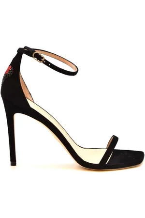 Stuart Weitzman Dames, Schoenen, Zwart, Maat: 36 1/2 EU Leer