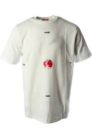 Diesel Heren, Tops, Wit, Maat: XL Katoen