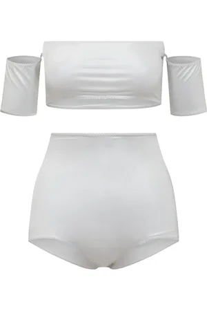 ALESSANDRO VIGILANTE Dames, Badkleding, Grijs, Maat: S Leer