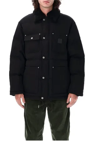 Carhartt Heren, Jassen, Zwart, Maat: L Katoen