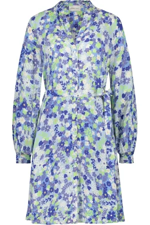 Fabienne Chapot Dames, Jurken, Blauw, Maat: XS Viscose