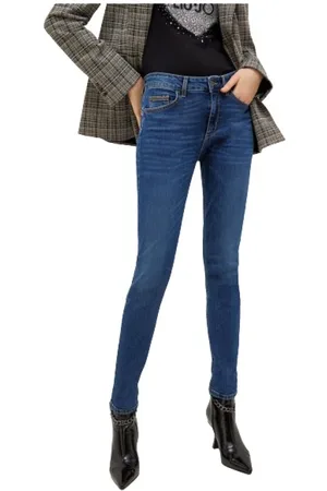 Liu Jo Dames, Jeans, Blauw, Maat: W25 Katoen