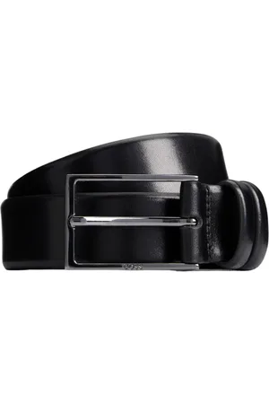 HUGO BOSS Heren, Accessoires, Zwart, Maat: 110 CM Leer