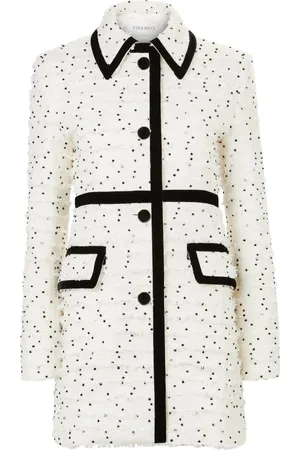 Nina Ricci Dames, Jassen, Wit, Maat: XL Tweed