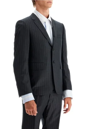 Thom Browne Heren, Jassen, Grijs, Maat: S Wol