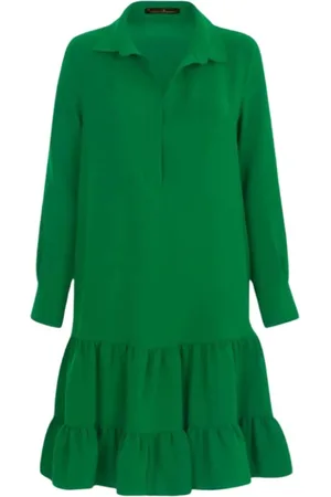 Carolina Herrera Dames, Jurken, Groen, Maat: L Zijde