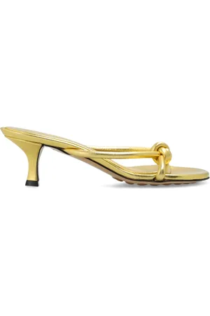Bottega Veneta Dames, Schoenen, Geel, Maat: 35 EU Leer