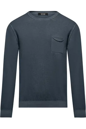 Bomboogie Heren, Sweatshirts & Hoodies, Blauw, Maat: L Katoen