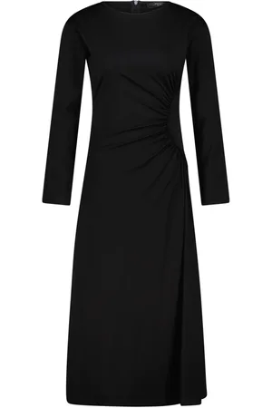 Max Mara Dames, Jurken, Zwart, Maat: XL Leer