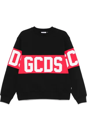 GCDS Heren, Sweatshirts & Hoodies, Zwart, Maat: XS