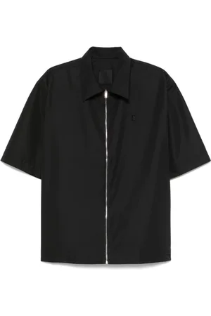 Givenchy Heren, Overhemden, Zwart, Maat: L Zijde