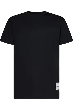 Jil Sander Heren, Tops, Zwart, Maat: S Katoen