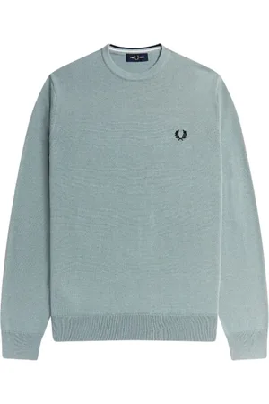 Fred Perry Heren, Sweatshirts & Hoodies, Blauw, Maat: M Katoen