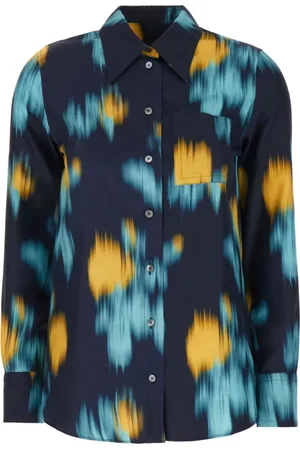Lanvin Dames, Blouses & Shirts, Veelkleurig, Maat: S Zijde