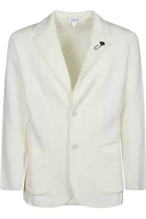 LARDINI Heren, Jassen, Wit, Maat: M Wol