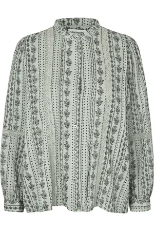 Lollys Laundry Dames, Blouses & Shirts, Groen, Maat: L