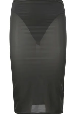Courrèges Dames, Rokken, Zwart, Maat: M Tweed