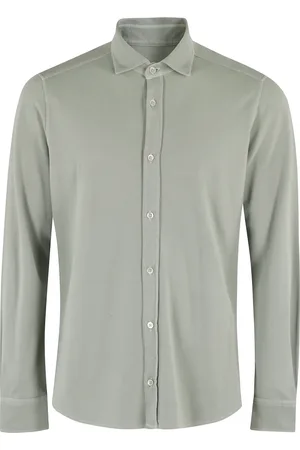 Circolo Heren, Overhemden, Groen, Maat: L Jersey