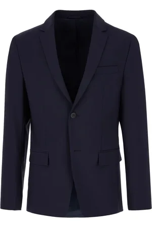Calvin Klein Heren, Jassen, Blauw, Maat: M Wol