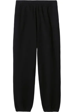 Burberry Heren, Broeken, Zwart, Maat: S Fleece