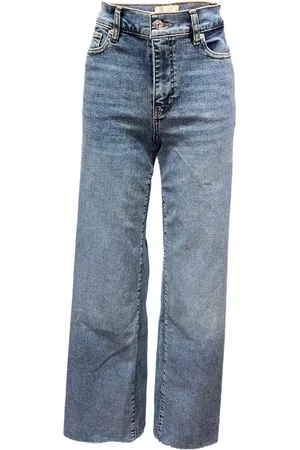 Frame Dames, Jeans, Blauw, Maat: W28 Katoen