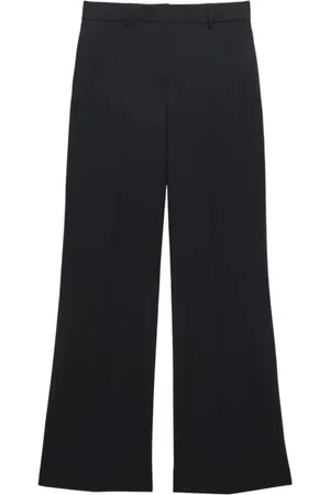 Msgm Dames, Broeken, Zwart, Maat: S Wol