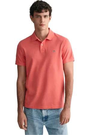 GANT Heren, Tops, Roze, Maat: S Katoen