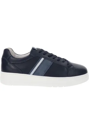 Nero Giardini Heren, Schoenen, Blauw, Maat: 44 EU Leer