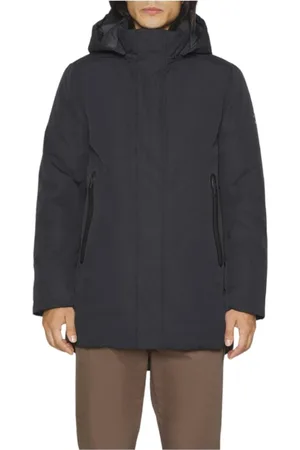 ECOALF Heren, Jassen, Zwart, Maat: XL Poliester