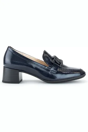 Gabor Dames, Schoenen, Blauw, Maat: 38 1/2 EU Leer