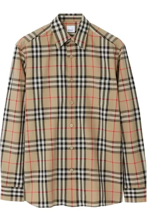 Burberry Heren, Overhemden, , Maat: XL Katoen