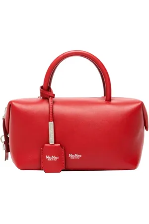 Max Mara Dames, Tassen, Rood, Maat: ONE Size Leer