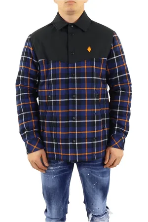 MARCELO BURLON Heren, Jassen, Veelkleurig, Maat: L Katoen