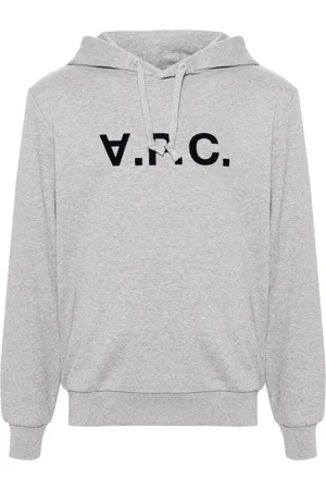A.P.C. Heren, Sweatshirts & Hoodies, Grijs, Maat: XL Katoen