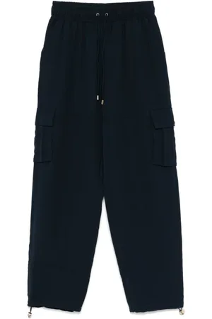Liu Jo Dames, Broeken, Blauw, Maat: XS Katoen