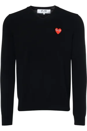 Comme des Garçons Heren, Truien, Zwart, Maat: M Wol