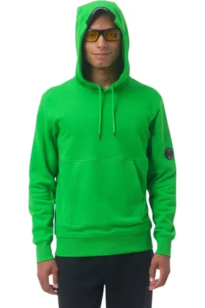 C.P. Company Heren, Sweatshirts & Hoodies, Groen, Maat: M Katoen