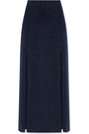 Lisa Yang Dames, Rokken, Blauw, Maat: S Kasjmier