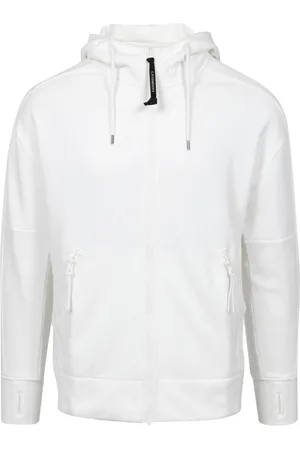 C.P. Company Heren, Sweatshirts & Hoodies, Wit, Maat: M Fleece