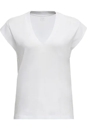 Frame Dames, Tops, Wit, Maat: S Katoen