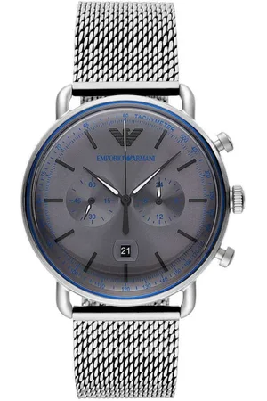 Emporio Armani Heren, Accessoires, Grijs, Maat: ONE Size