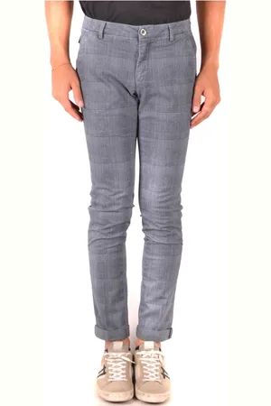 Masons Heren, Broeken, Grijs, Maat: 5XL