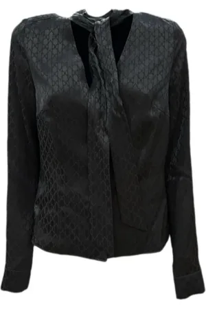 Guess Dames, Blouses & Shirts, Zwart, Maat: S