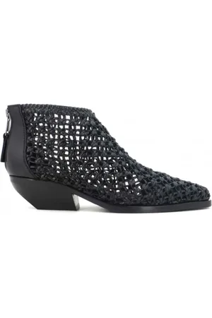 Elena Iachi Dames, Schoenen, Zwart, Maat: 39 EU Leer