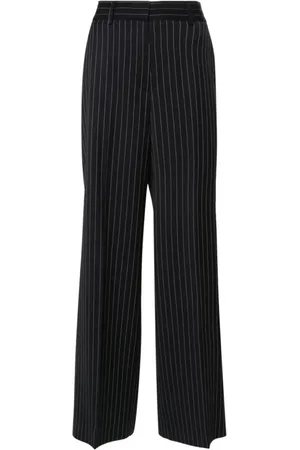 Msgm Dames, Broeken, Blauw, Maat: S