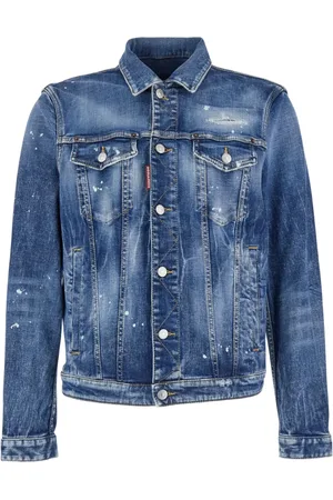 Dsquared2 Heren, Jassen, Blauw, Maat: L Denim