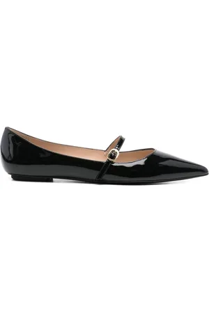 Stuart Weitzman Dames, Schoenen, Zwart, Maat: 40 EU Leer