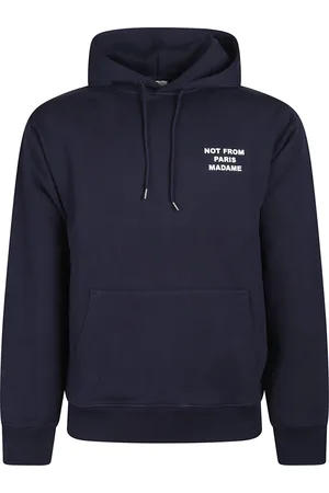 Drôle de Monsieur Heren, Sweatshirts & Hoodies, Blauw, Maat: L