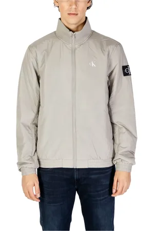 Calvin Klein Heren, Jassen, Grijs, Maat: M Polyamide